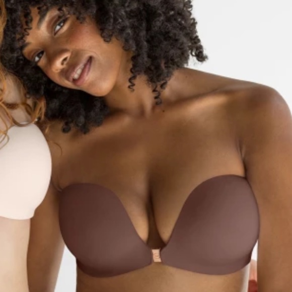 Evelyn Bobby Front Closure Strapless Bra With Optional Convertible Straps - Picture 1 of 12
